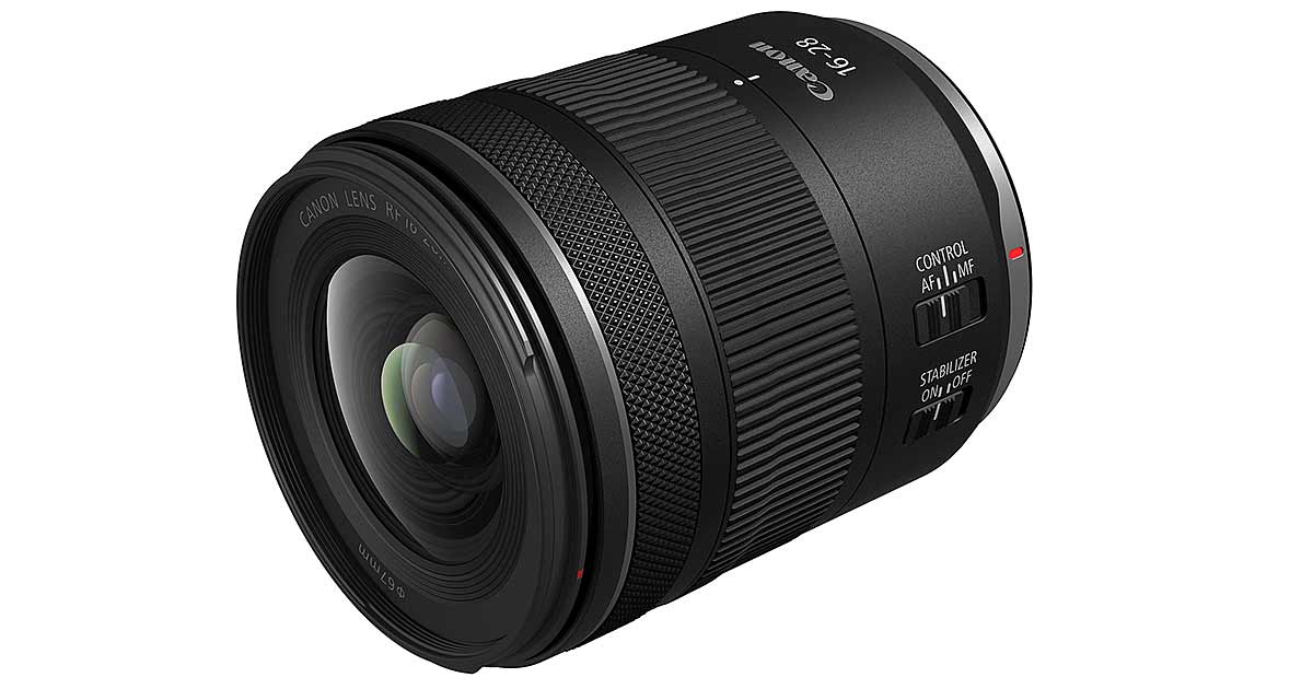 Canon RF16-28mm F2.8 IS STM Lens